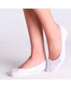 3 Paar weiße Unisex-Kurzsocken