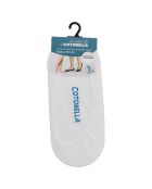3 Paar weiße Unisex-Kurzsocken