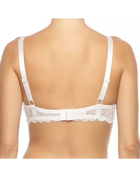 Soutien-gorge armatures Inaya en dentelle blanc