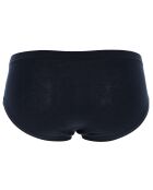 2 Culottes Midi en coton biélastique Marilyn noires
