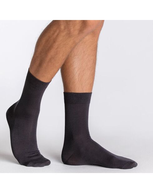 Paires de Chaussettes courtes Raphaël noires