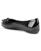 Ballerines en Cuir Charlene noires