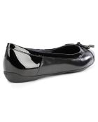 Ballerines en Cuir Charlene noires