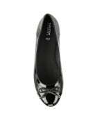 Ballerines en Cuir Charlene noires