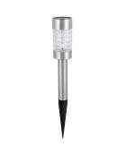 Balise solaire inox H42 - 42/27x62.5 cm