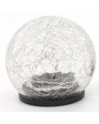 Sphère solaire effet verre brisé - D.10 cm