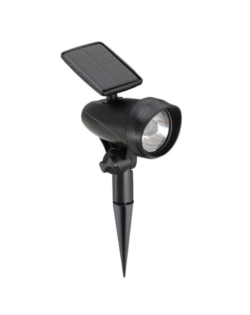 Foco solar de plástico - 26/15x6,9x12,5 cm