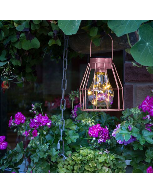 Lámpara de mesa solar - 24/16,5x13 cm