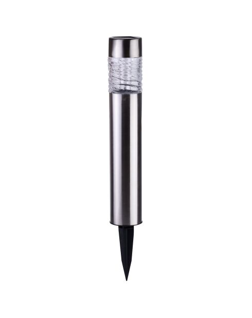 Borne solaire inox H57 - 57/42.5x7.6 cm