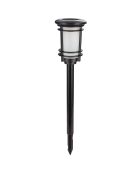 Lanterne solaire effet flamme naturelle - 64/53x13.4 cm