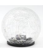 Sphère solaire effet verre brisé - D.15 cm