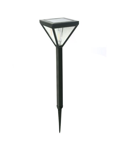 Lanterne solaire inox - 56.1/42x1.3 cm