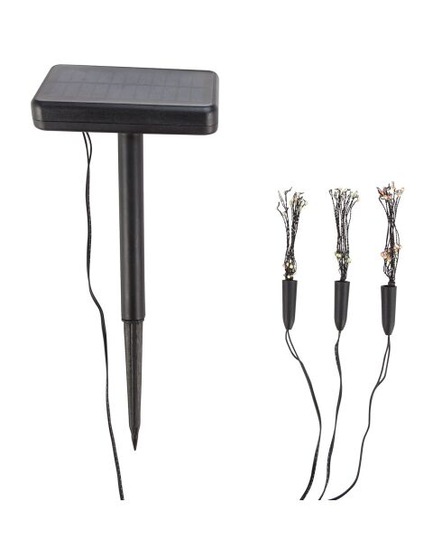 Guirlande solaire 3 étoiles rayonnantes - 3m