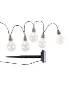 Guirlande solaire guinguette 10 LED - 3.80m