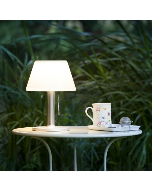 Lámpara de mesa solar muy luminosa - 28x20 cm