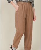 Pantalon en Laine mélangée Pionnier camel