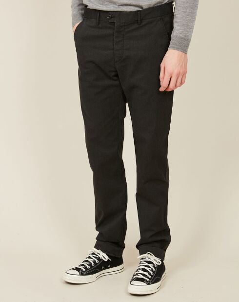 Pantalon chino Tobby carbone