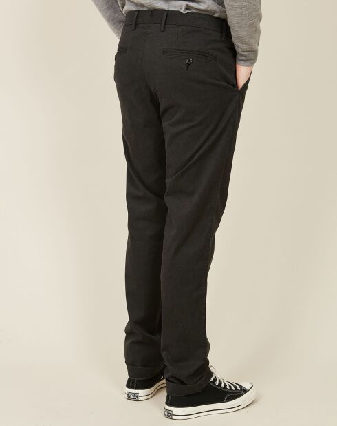 Pantalon chino Tobby carbone