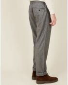 Pantalon 100% Laine Tanker gris