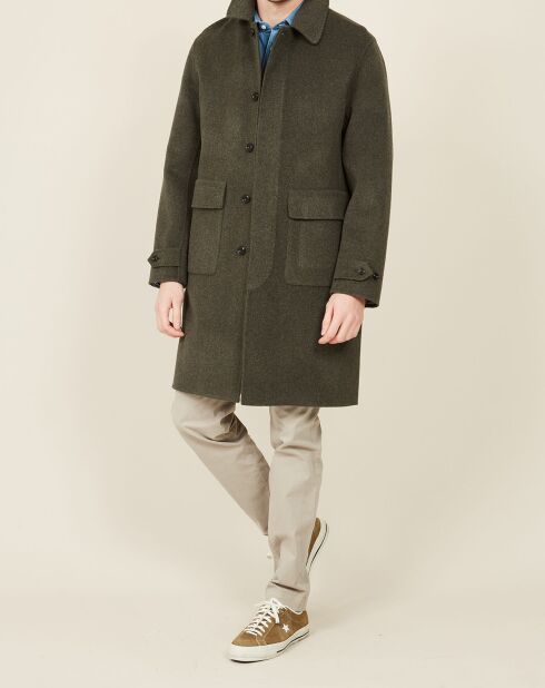 Manteau en Laine mélangée Clark army