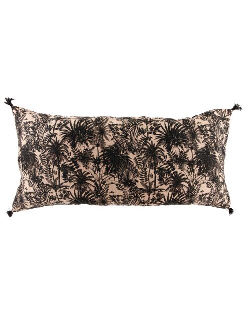 Housse de coussin en Lin & Coton Mahé cimarron - 55x110 cm