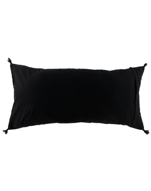 Housse de coussin en Lin & Coton Mahé cimarron - 55x110 cm