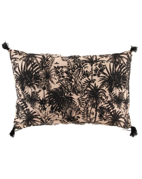 Housse de coussin en Lin & Coton Mahé cimarron - 40x60 cm