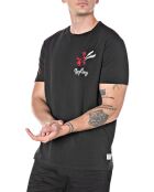 T-Shirt Devil Cœur noir