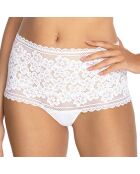 Boxer taille haute Lilou blanc