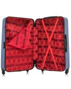 Long Stay Koffer 4 enkele wielen 75 cm Brazilia marineblauw
