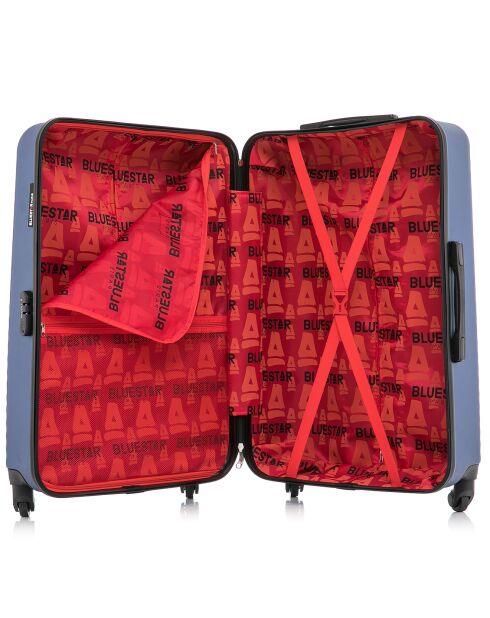 Long Stay Koffer 4 enkele wielen 75 cm Brazilia marineblauw