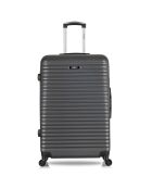 Valise Cabine 4 roues simples 55 cm Brazilia gris foncé