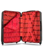 Valise Cabine 4 roues simples 55 cm Brazilia gris foncé
