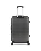 Valise Cabine 4 roues simples 55 cm Brazilia gris foncé