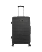Valise Long Séjour 4 roues simples 75 cm Brazilia noire