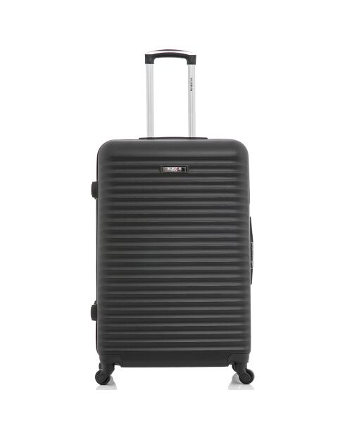 Valise Long Séjour 4 roues simples 75 cm Brazilia noire