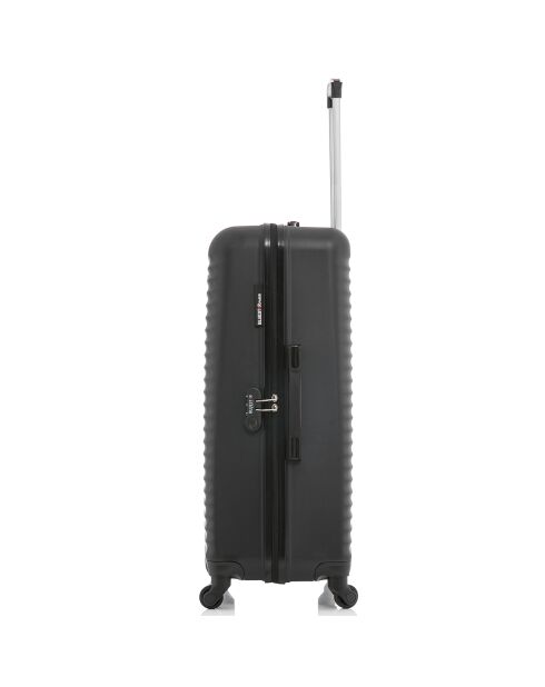 Valise Long Séjour 4 roues simples 75 cm Brazilia noire