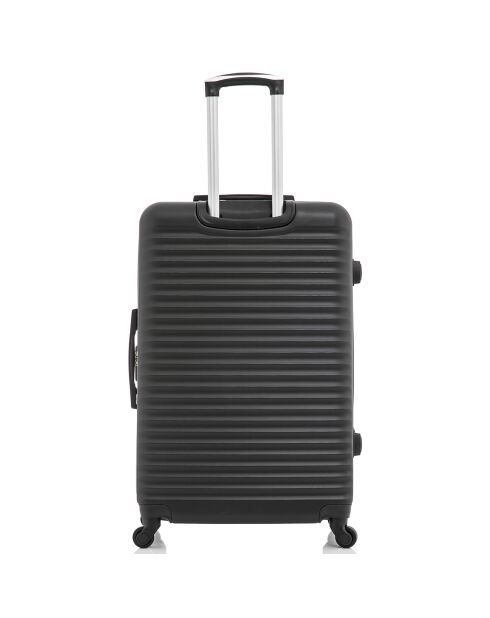 Valise Long Séjour 4 roues simples 75 cm Brazilia noire