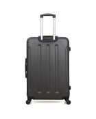 Madrid Medium Stay Koffer 4 enkele wielen 65 cm donkergrijs