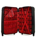 Madrid Medium Stay Koffer 4 enkele wielen 65 cm donkergrijs