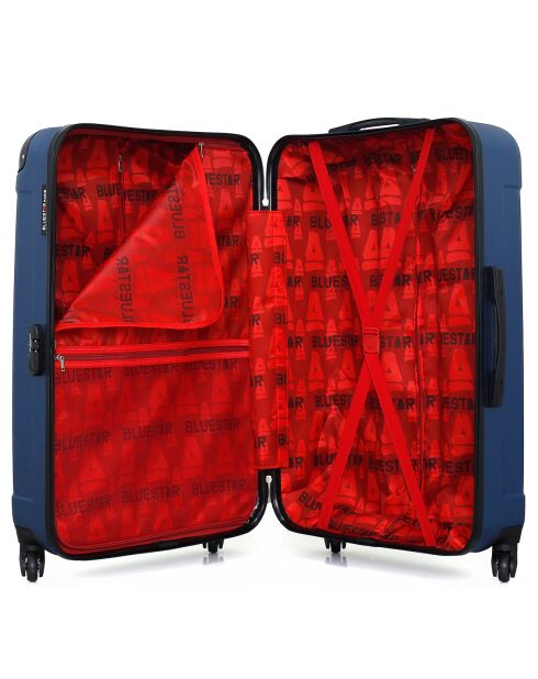 Madrid Long Stay Koffer 4 Einzelräder 75 cm marineblau