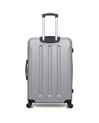 Madrid Long Stay Koffer 4 enkele wielen 75 cm zilver