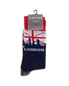 Chaussettes Samuel bleu marine