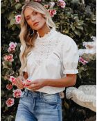 Blouse Adèle blanche