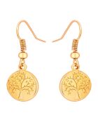 Boucles d'oreilles Naturo dorées