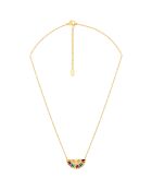 Collier Gyptos émaille doré/multicolore