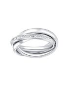 Bague Unidiance  en Acier argenté/blanc