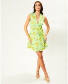 Robe Linette citron/mente