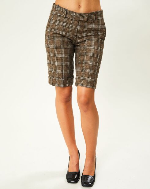 Pantalones cortos marrones