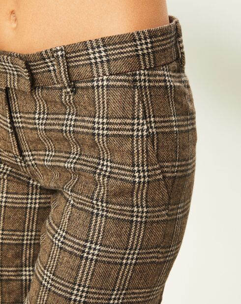 Pantalones cortos marrones